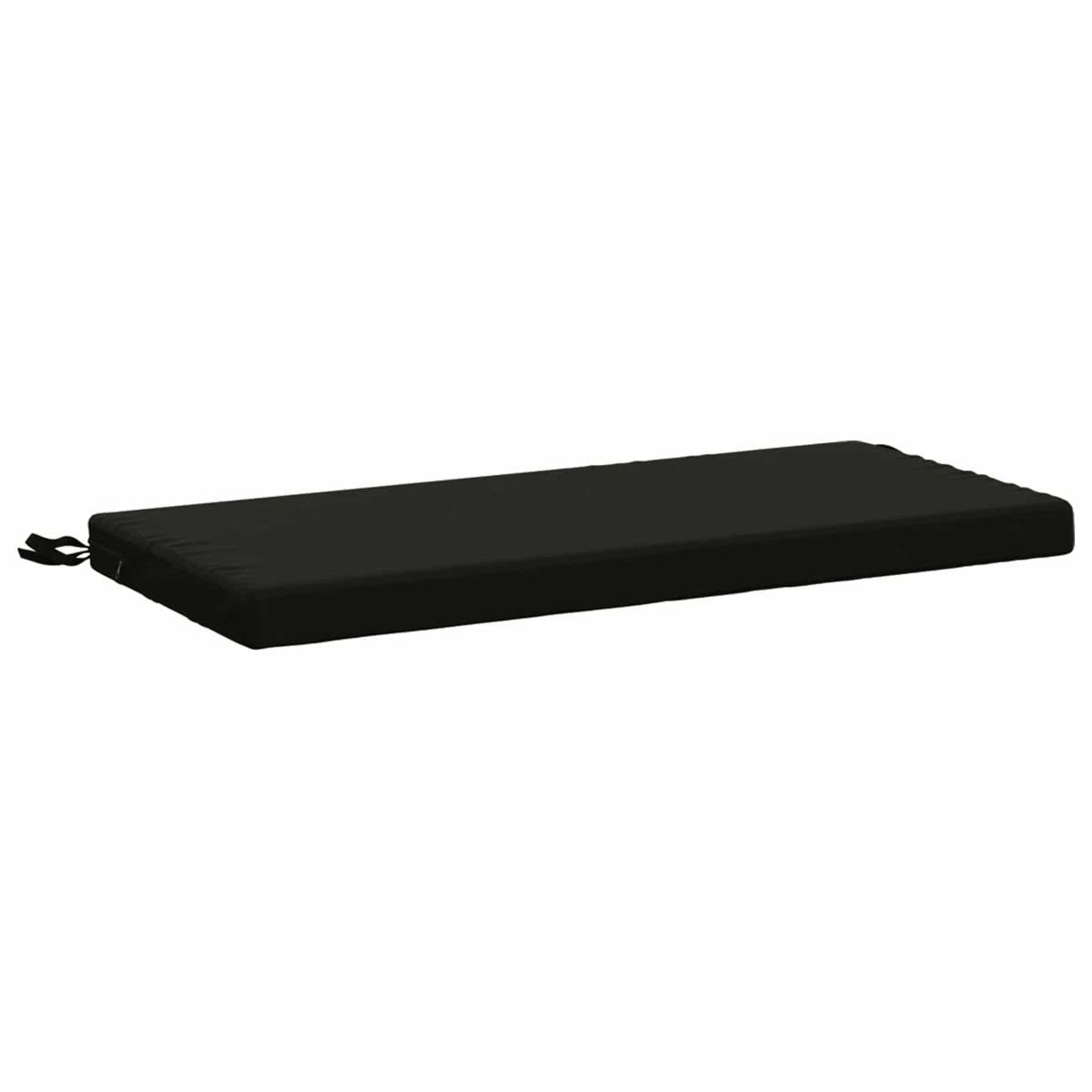 vidaXL 2-Piece Bench Cushions SOEST 2 pcs 100% Polyester Black