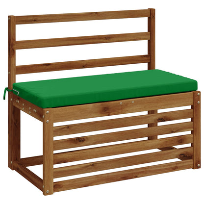 vidaXL 2-Piece Bench Cushions SOEST 2 pcs 100% Polyester Green