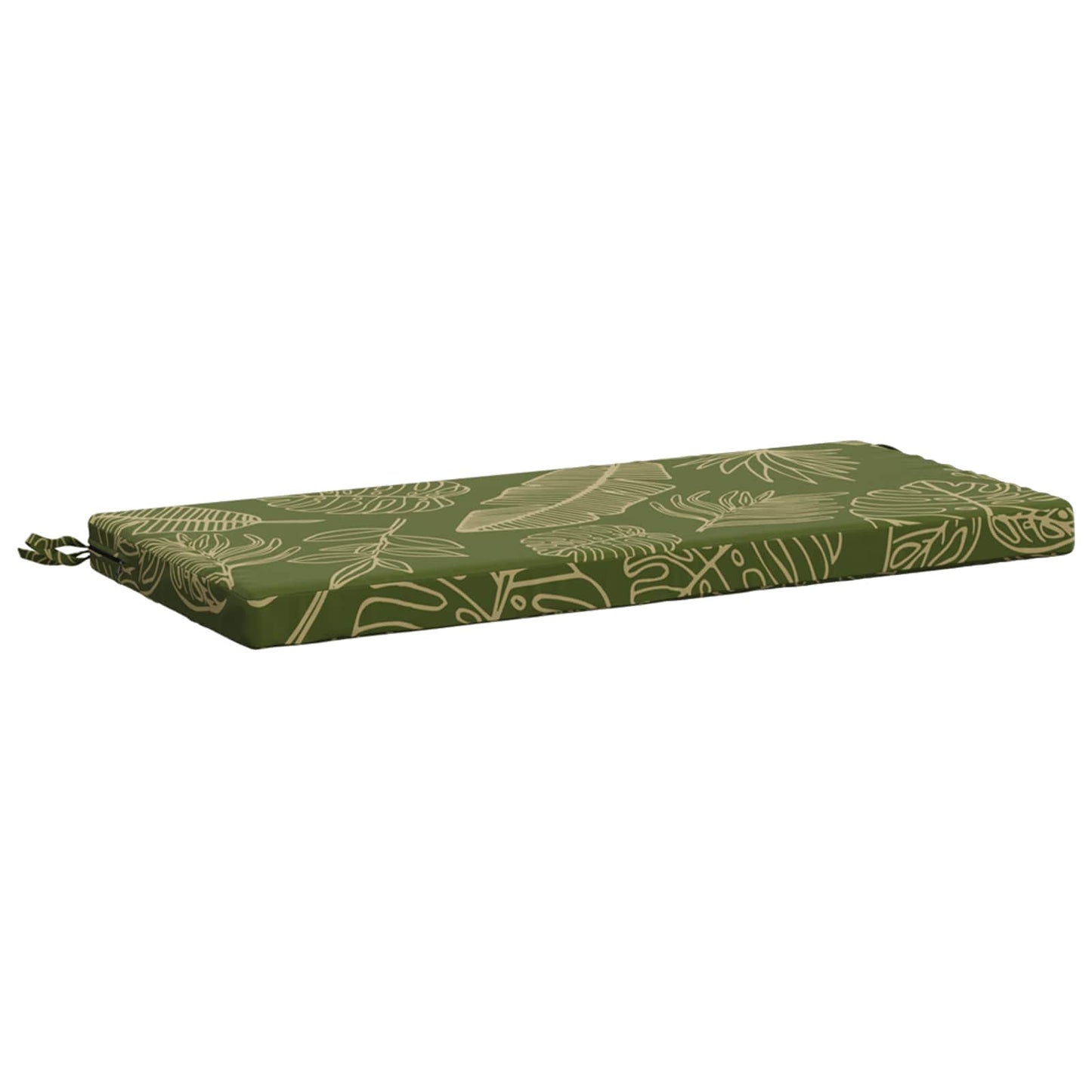 vidaXL 2-Piece Bench Cushions SOEST 2 pcs 100% Polyester Leaf Design