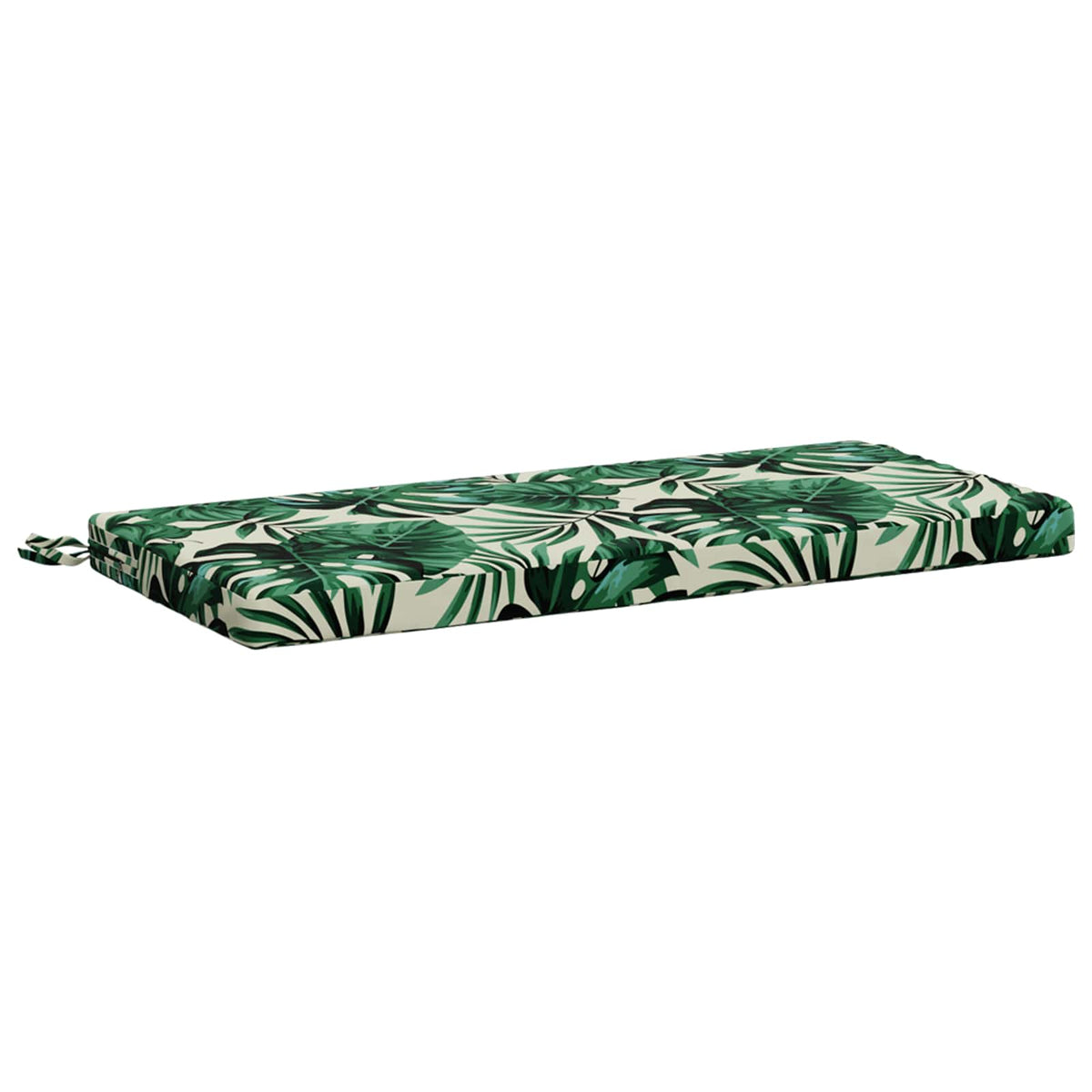 vidaXL 2-Piece Bench Cushions SOEST 2 pcs 100% Polyester Leaf Pattern