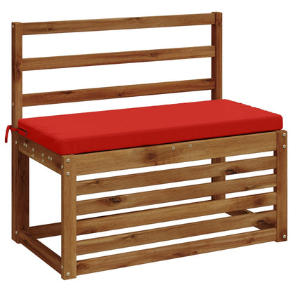 vidaXL Bench Cushion SOEST 100% Polyester Red 60 x 40 x 5 cm