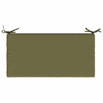 vidaXL 2-Piece Bench Cushions SOEST 2 pcs 100% Polyester Olive Green