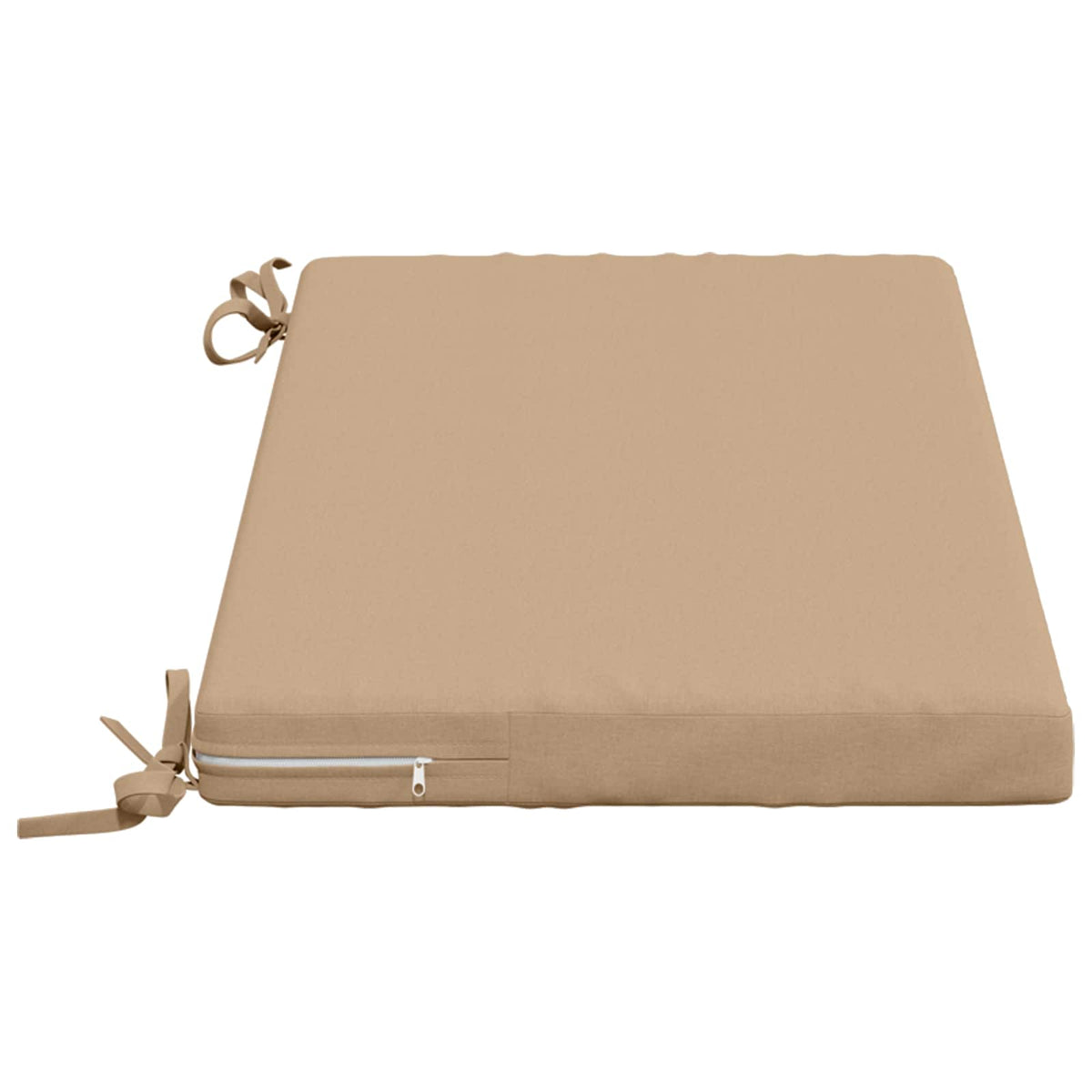 vidaXL Bench Cushion SOEST 100% Polyester Sand 80 x 40 x 5 cm