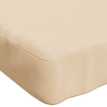 vidaXL Bench Cushion SOEST 100% Polyester Cream 80 x 40 x 5 cm