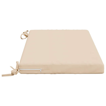 vidaXL Bench Cushion SOEST 100% Polyester Cream 80 x 40 x 5 cm