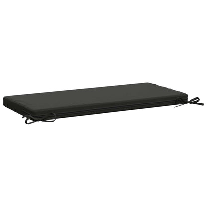vidaXL 2-Piece Bench Cushions SOEST 2 pcs 100% Polyester Anthracite