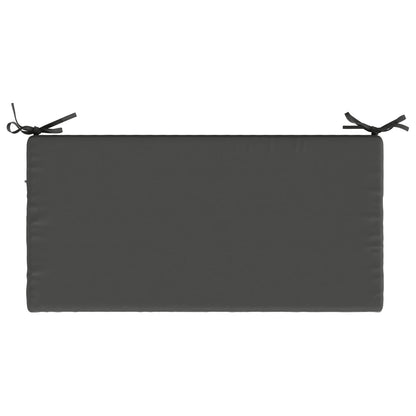 vidaXL 2-Piece Bench Cushions SOEST 2 pcs 100% Polyester Anthracite