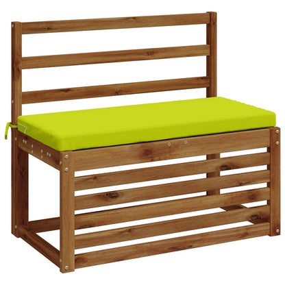 vidaXL 2-Piece Bench Cushions SOEST 2 pcs 100% Polyester Bright Green