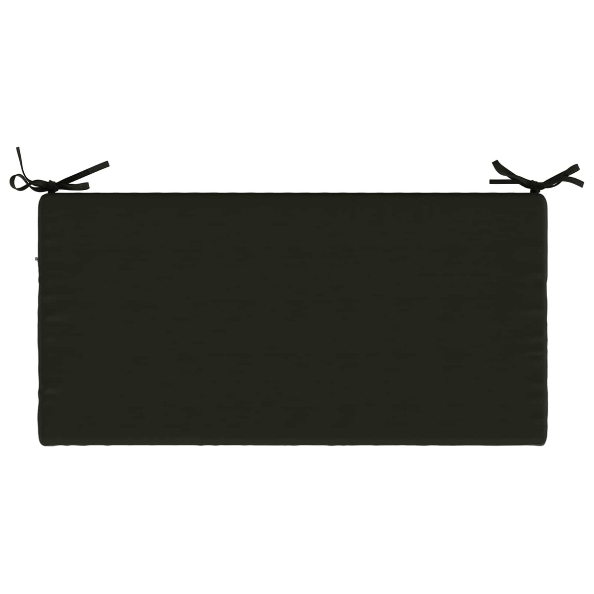 vidaXL 2-Piece Bench Cushions SOEST 2 pcs 100% Polyester Black