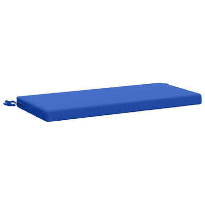vidaXL 2-Piece Bench Cushions SOEST 2 pcs 100% Polyester Royal Blue