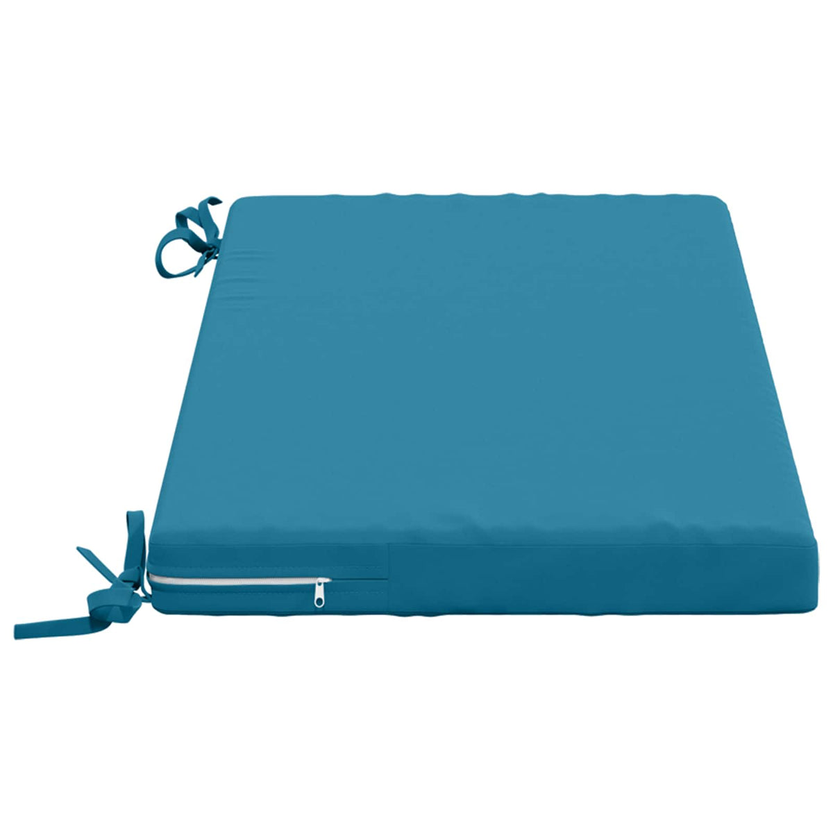 vidaXL Bench Cushion SOEST 100% Polyester Light Blue 80 x 40 x 5 cm