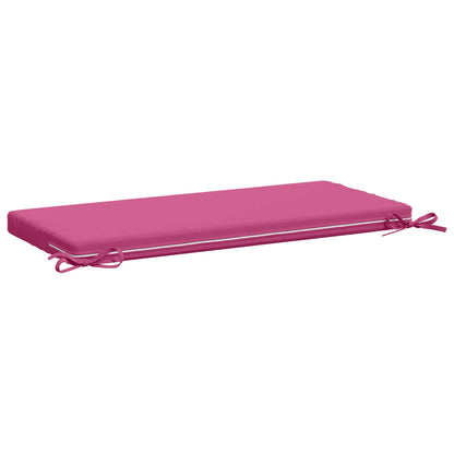 vidaXL 2-Piece Bench Cushions SOEST 2 pcs 100% Polyester Pink