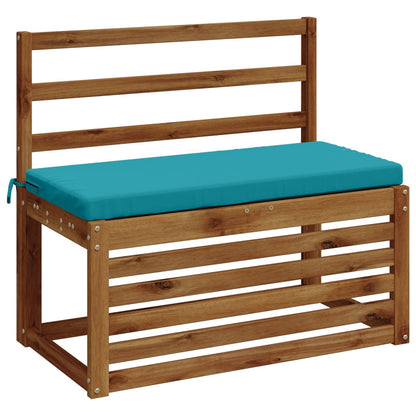 vidaXL Bench Cushion SOEST 100% Polyester Turquoise 80 x 40 x 5 cm