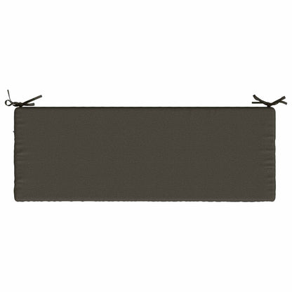 vidaXL Bench Cushion SOEST 100% Polyester Anthracite 100 x 40 x 5 cm