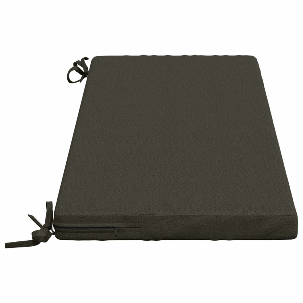 vidaXL 2-Piece Bench Cushions SOEST 2 pcs 100% Polyester Anthracite
