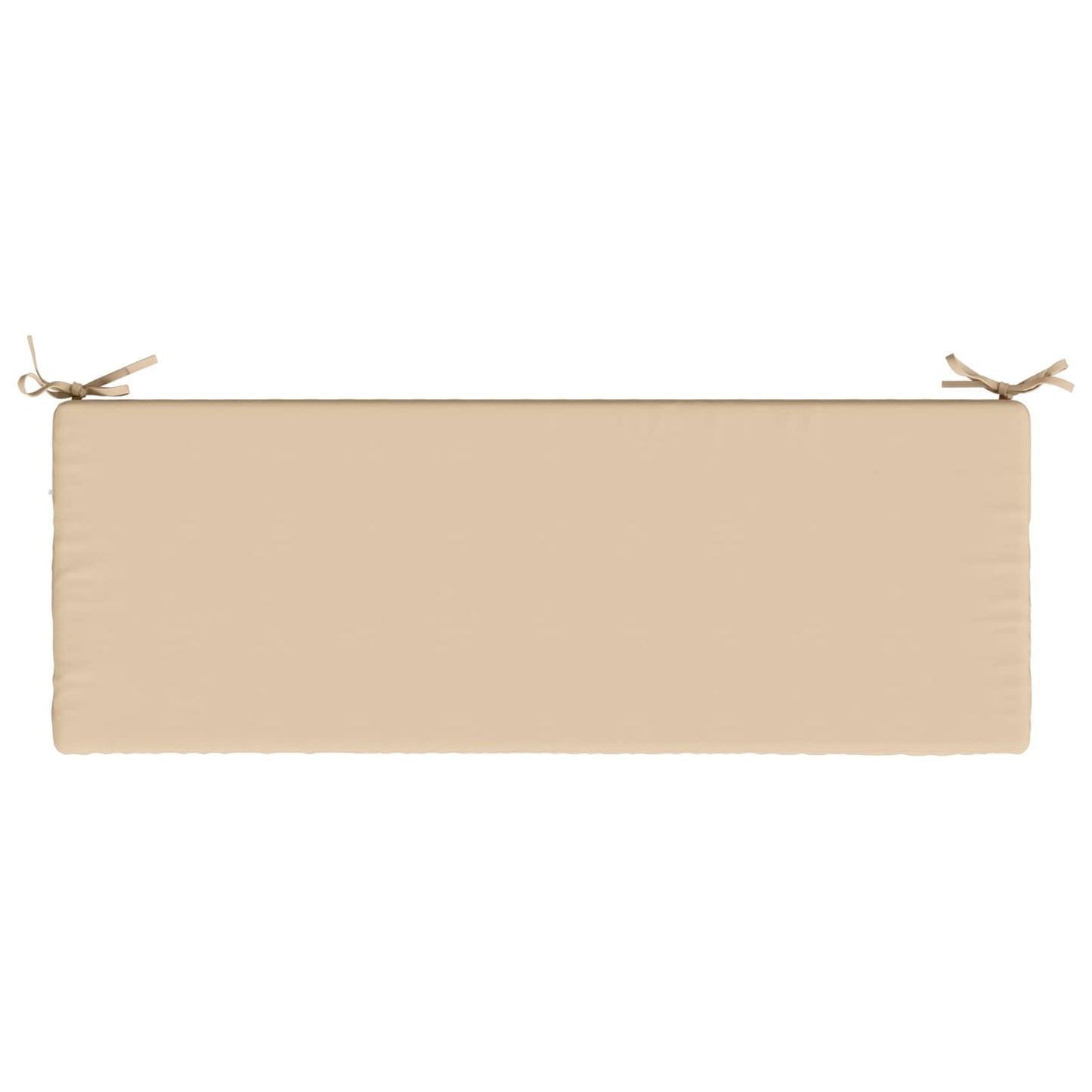 vidaXL 2-Piece Bench Cushions SOEST 2 pcs 100% Polyester Cream