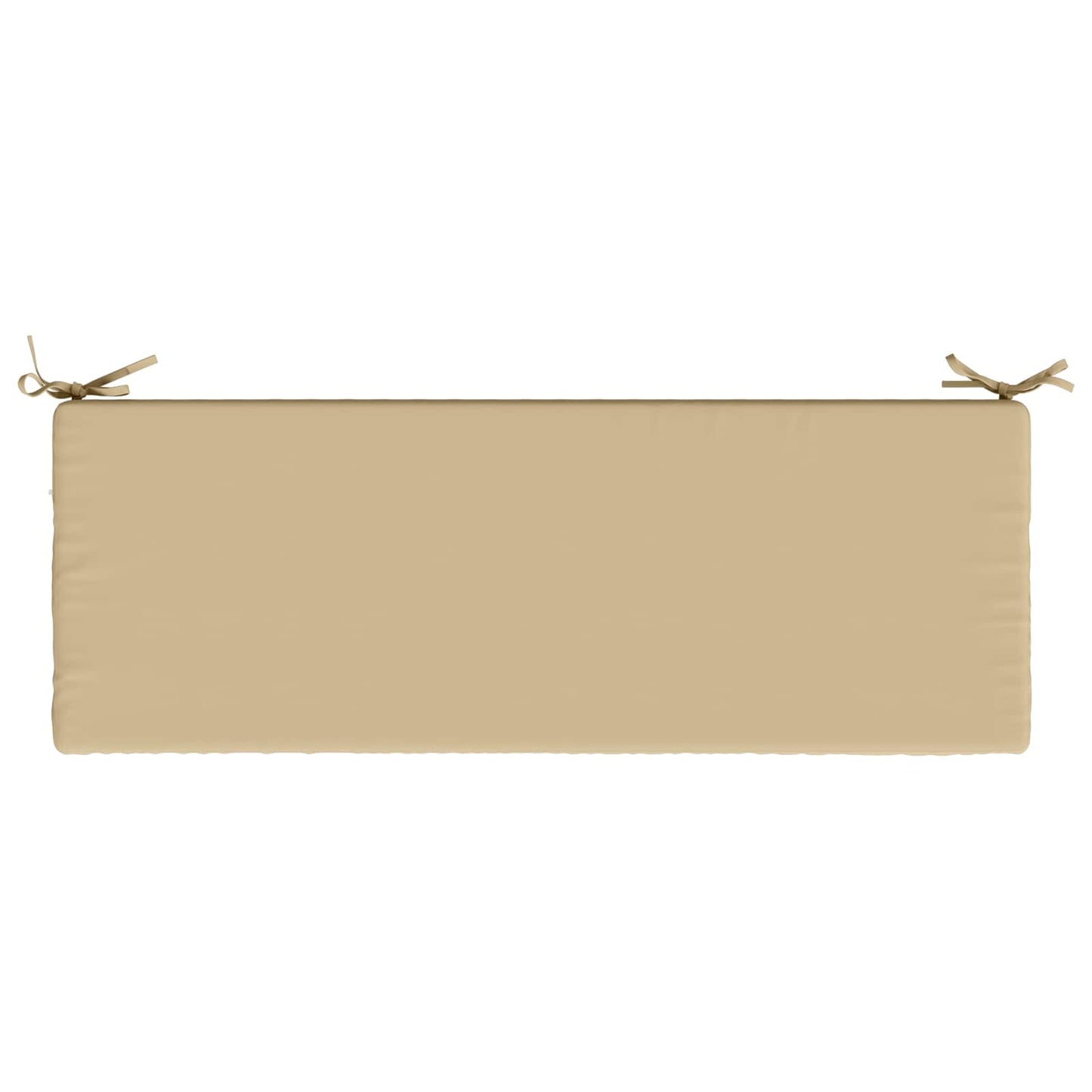 vidaXL Bench Cushion SOEST 100% Polyester Beige 100 x 40 x 5 cm