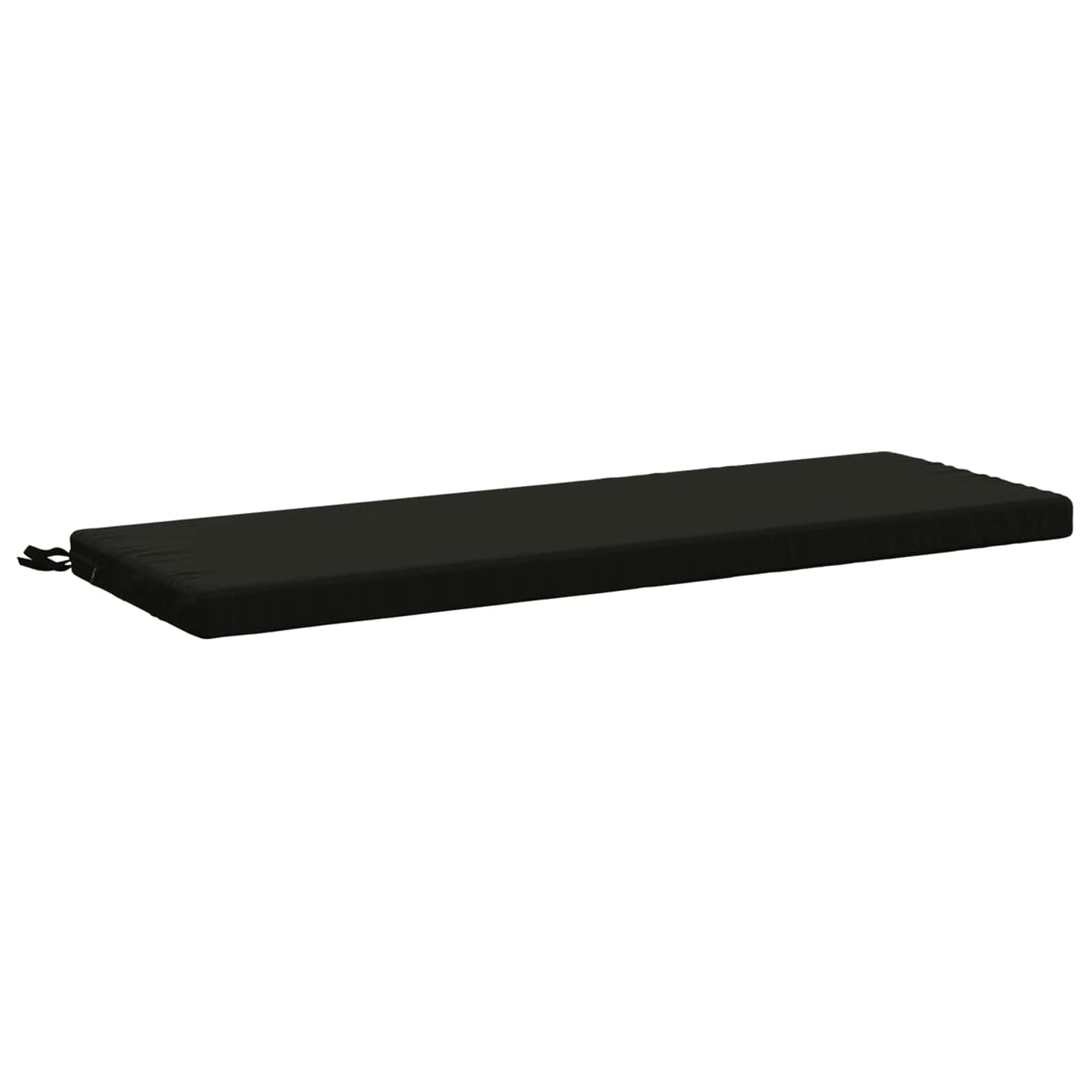 vidaXL 2-Piece Bench Cushions SOEST 2 pcs 100% Polyester Black