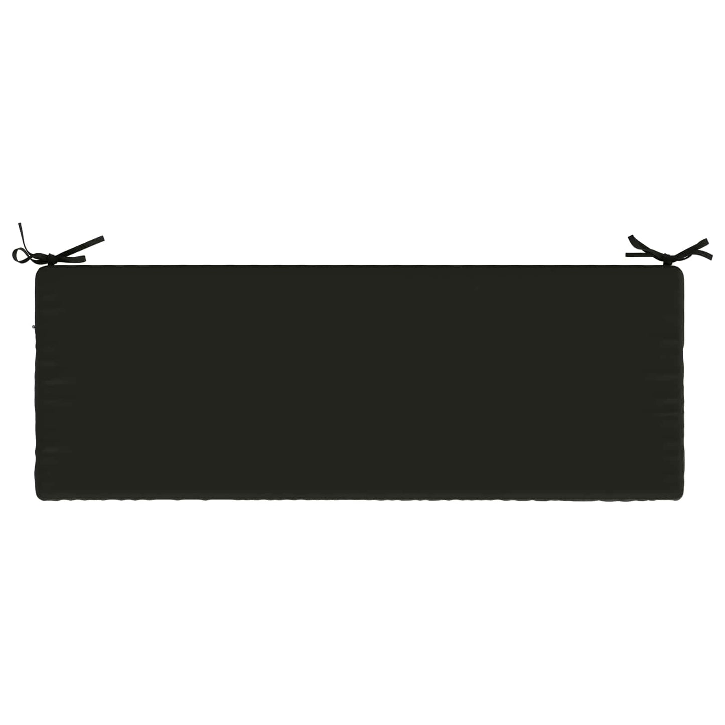 vidaXL 2-Piece Bench Cushions SOEST 2 pcs 100% Polyester Black
