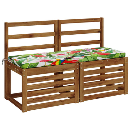 vidaXL Bench Cushion SOEST 100% Polyester Multicolour 100 x 40 x 5 cm