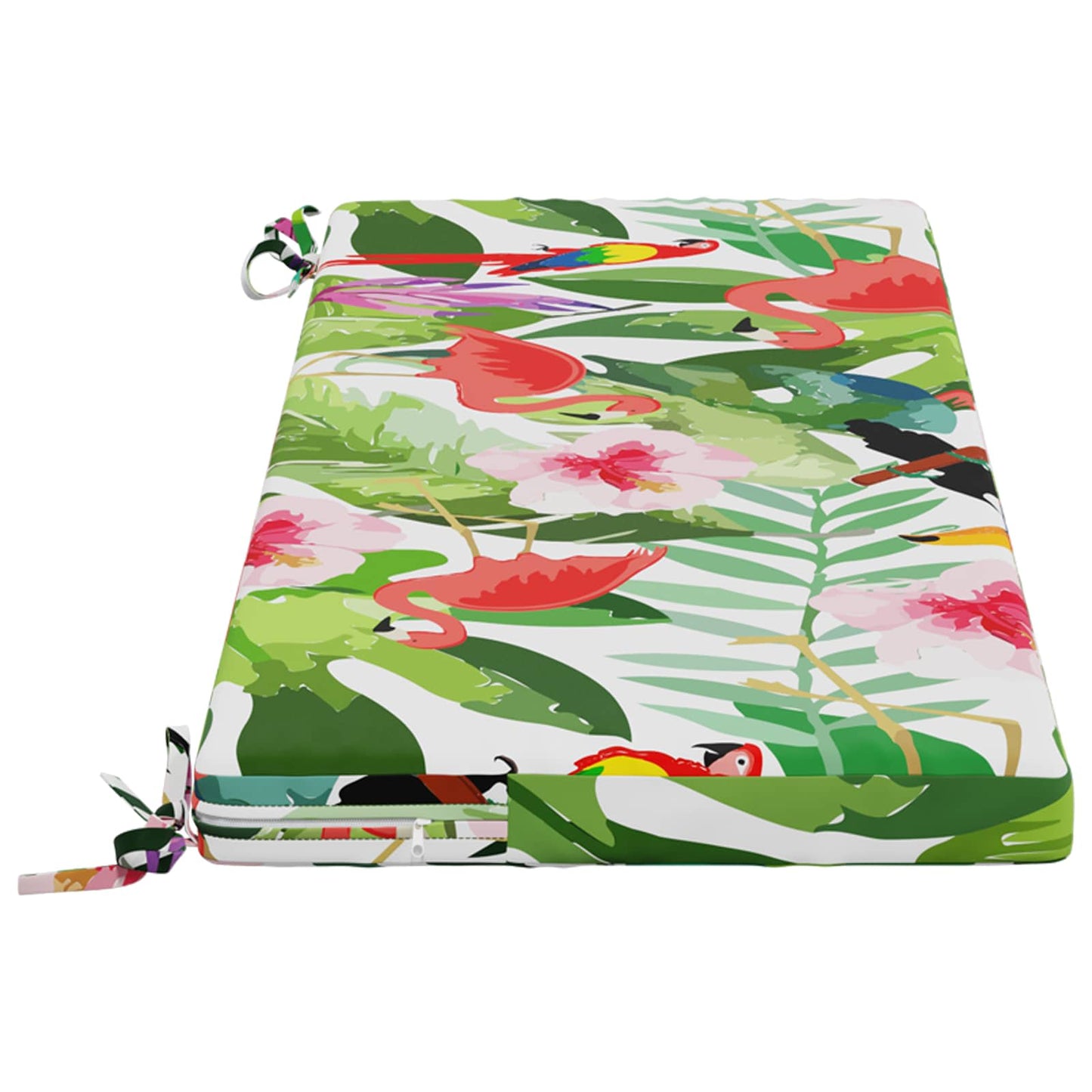 vidaXL Bench Cushion SOEST 100% Polyester Multicolour 100 x 40 x 5 cm