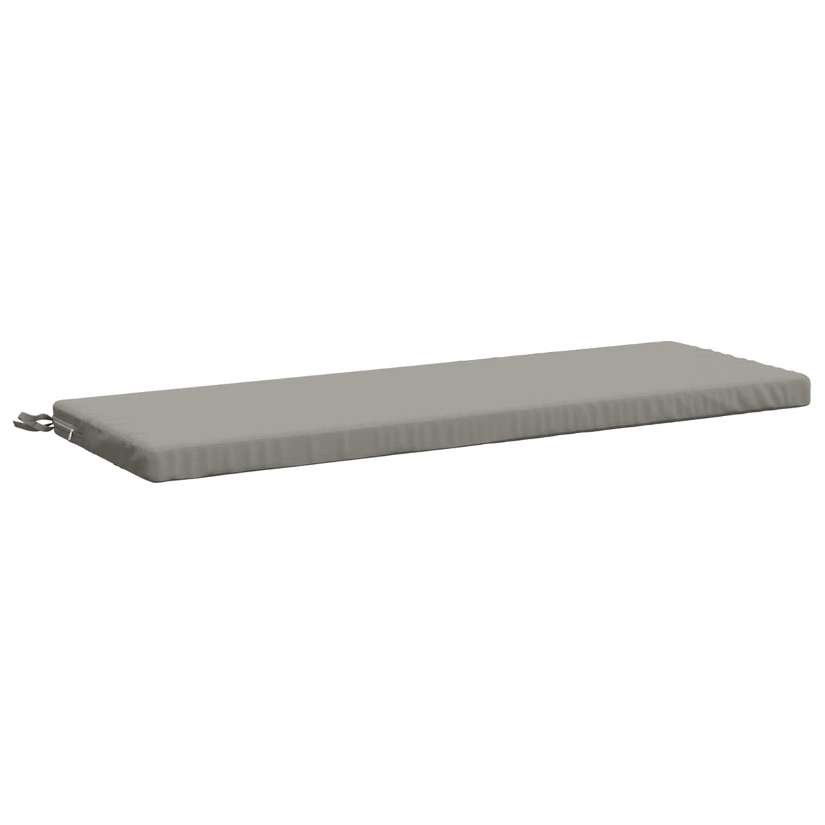 vidaXL Bench Cushion SOEST 100% Polyester Grey 100 x 40 x 5 cm