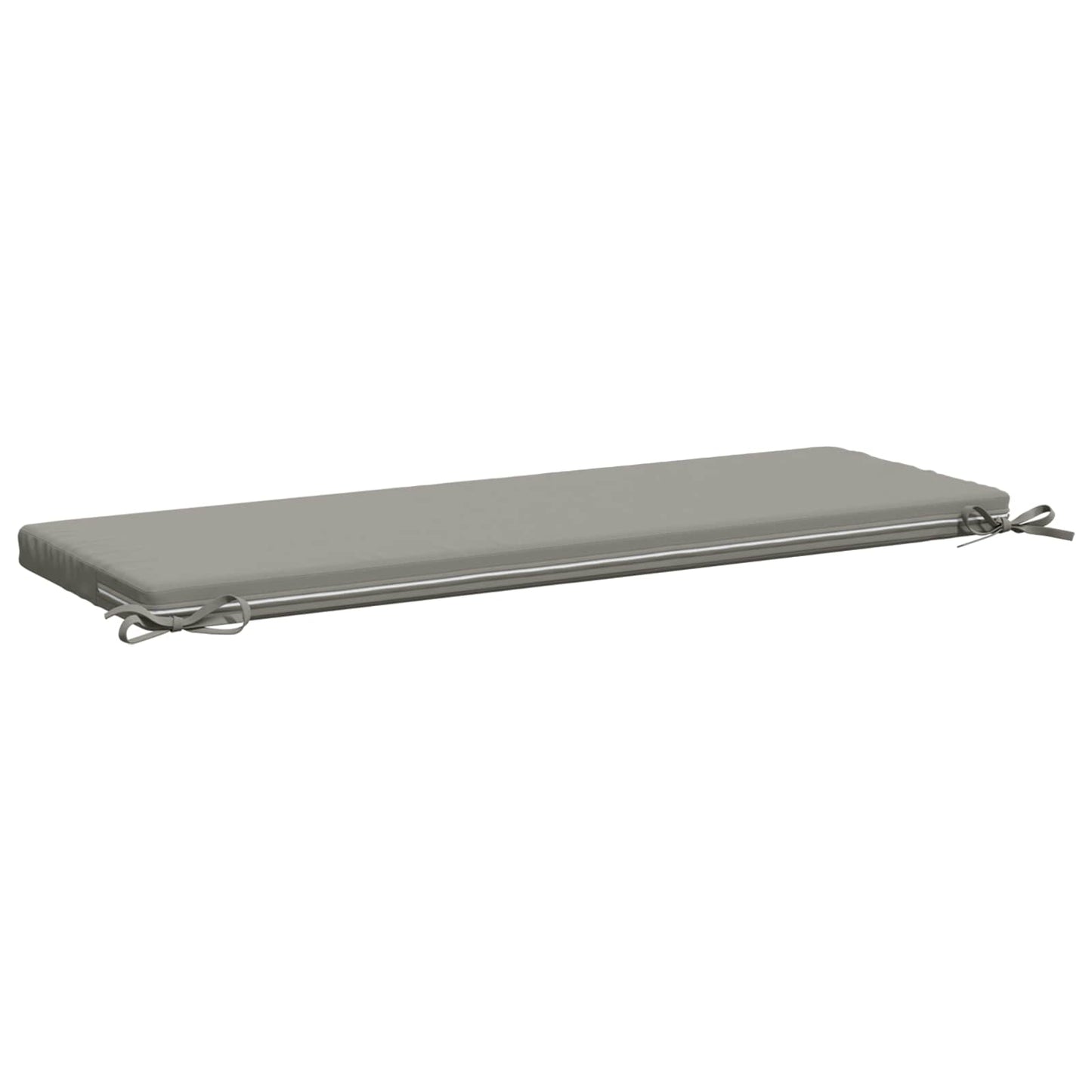 vidaXL Bench Cushion SOEST 100% Polyester Grey 100 x 40 x 5 cm