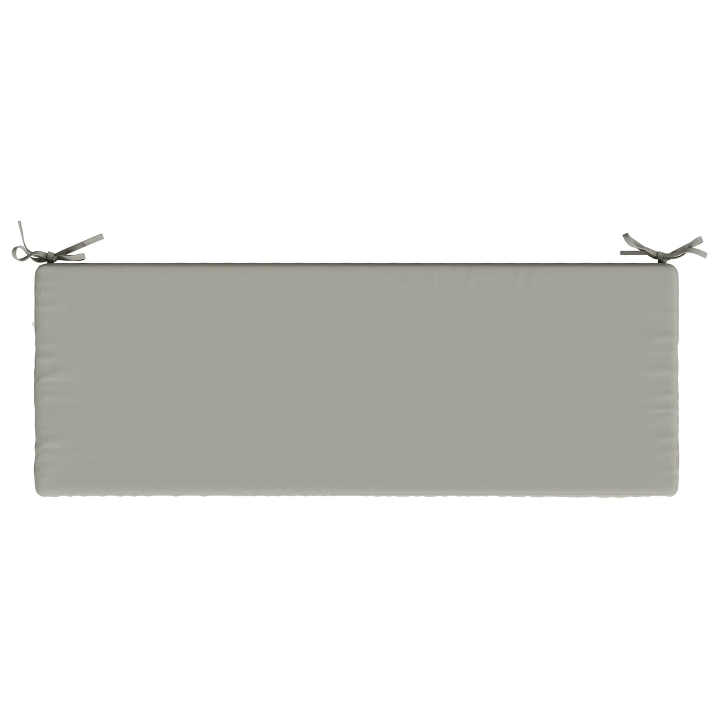 vidaXL 2-Piece Bench Cushions SOEST 2 pcs 100% Polyester Grey