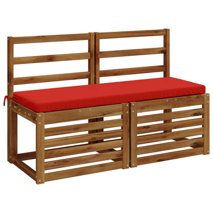 vidaXL Bench Cushion SOEST 100% Polyester Red 100 x 40 x 5 cm