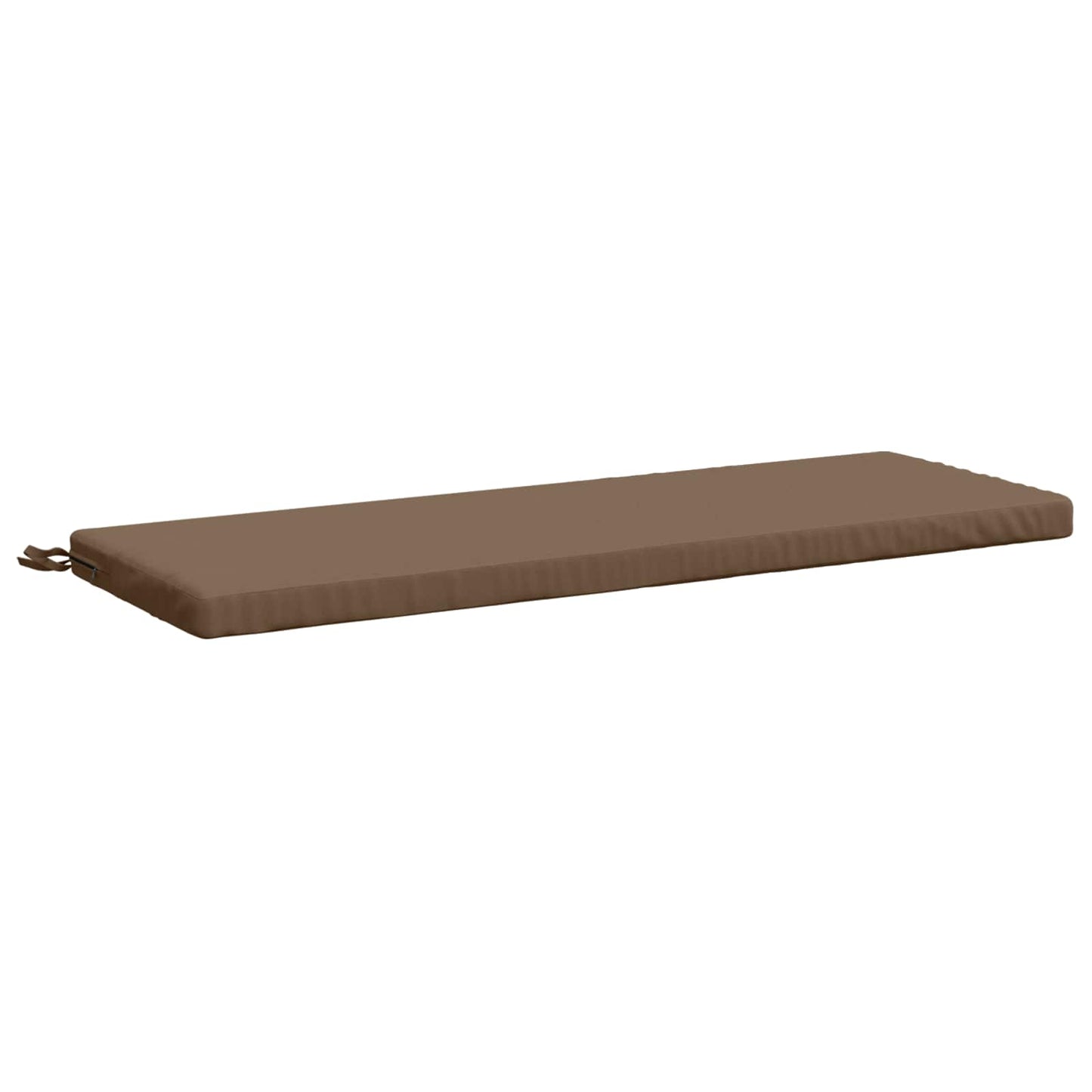 vidaXL Bench Cushion SOEST 100% Polyester Taupe 110 x 40 x 5 cm