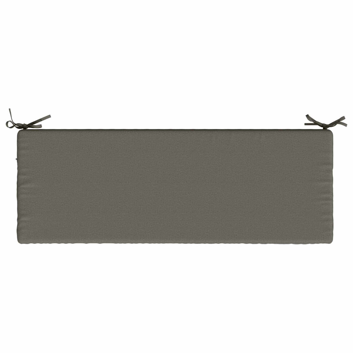 vidaXL Bench Cushion SOEST 100% Polyester Grey 110 x 40 x 5 cm