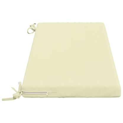 vidaXL 2-Piece Bench Cushions SOEST 2 pcs 100% Polyester Cream