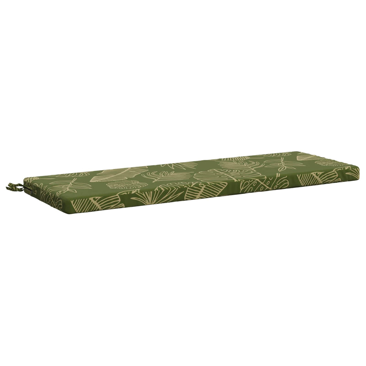 vidaXL 2-Piece Bench Cushions SOEST 2 pcs 100% Polyester Leaf Design