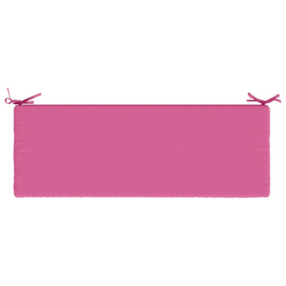 vidaXL Bench Cushion SOEST 100% Polyester Pink 110 x 40 x 5 cm