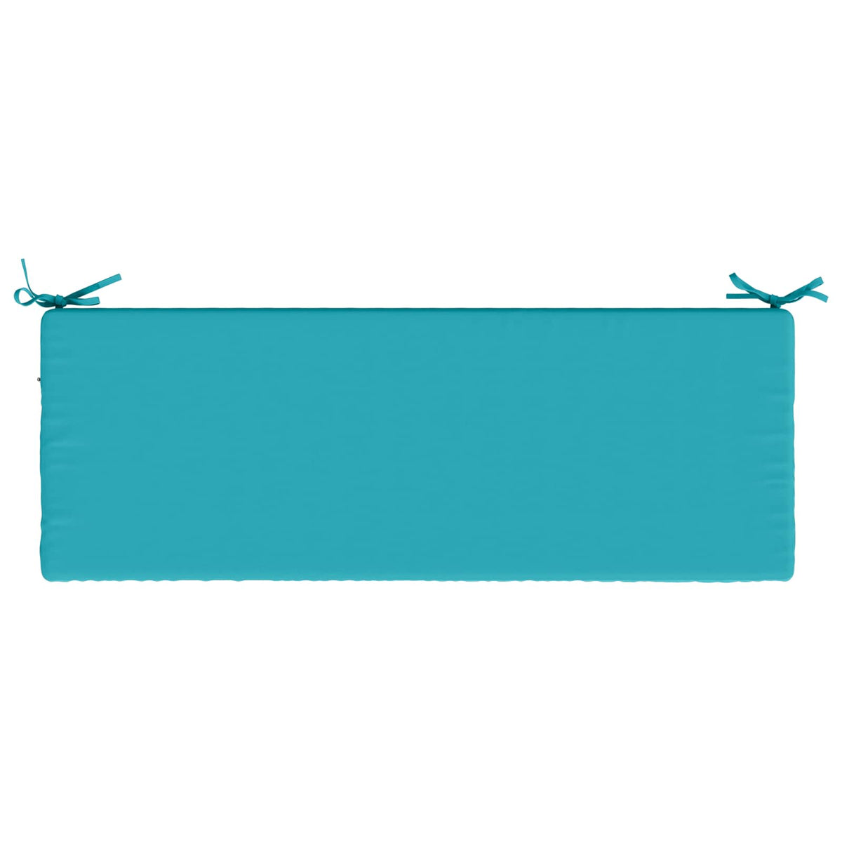 vidaXL 2-Piece Bench Cushions SOEST 2 pcs 100% Polyester Turquoise