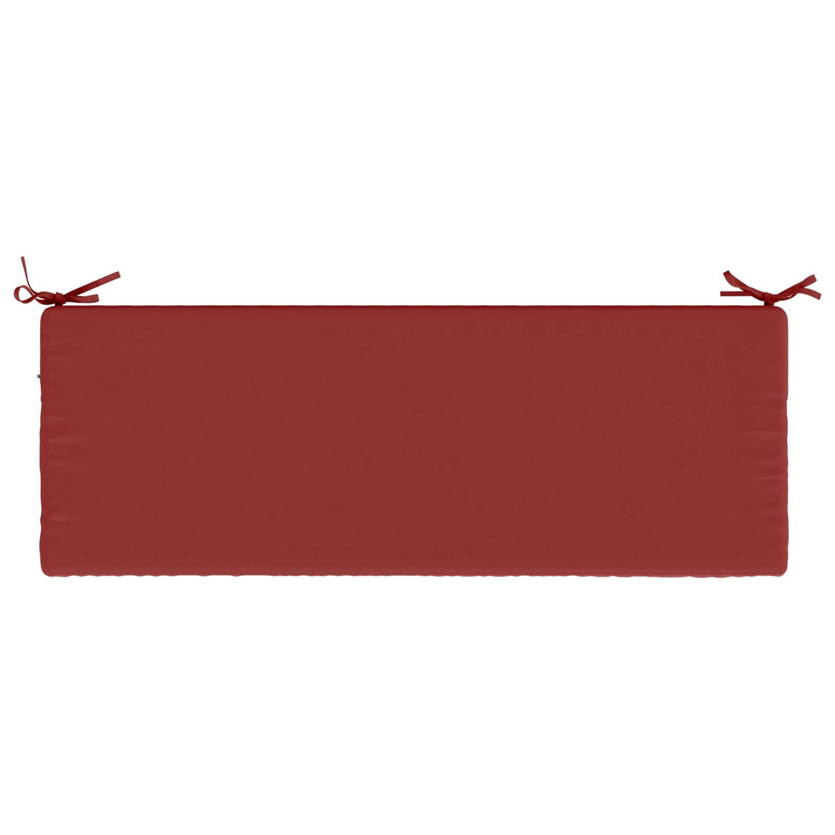 vidaXL 2-Piece Bench Cushions SOEST 2 pcs 100% Polyester Wine Red