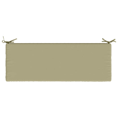 vidaXL 2-Piece Bench Cushions SOEST 2 pcs 100% Polyester Light Green