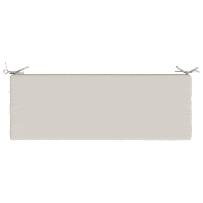 vidaXL 2-Piece Bench Cushions SOEST 2 pcs 100% Polyester White