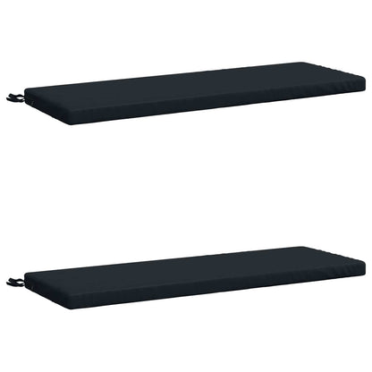 vidaXL 2-Piece Bench Cushions SOEST 2 pcs 100% Polyester Dark Blue