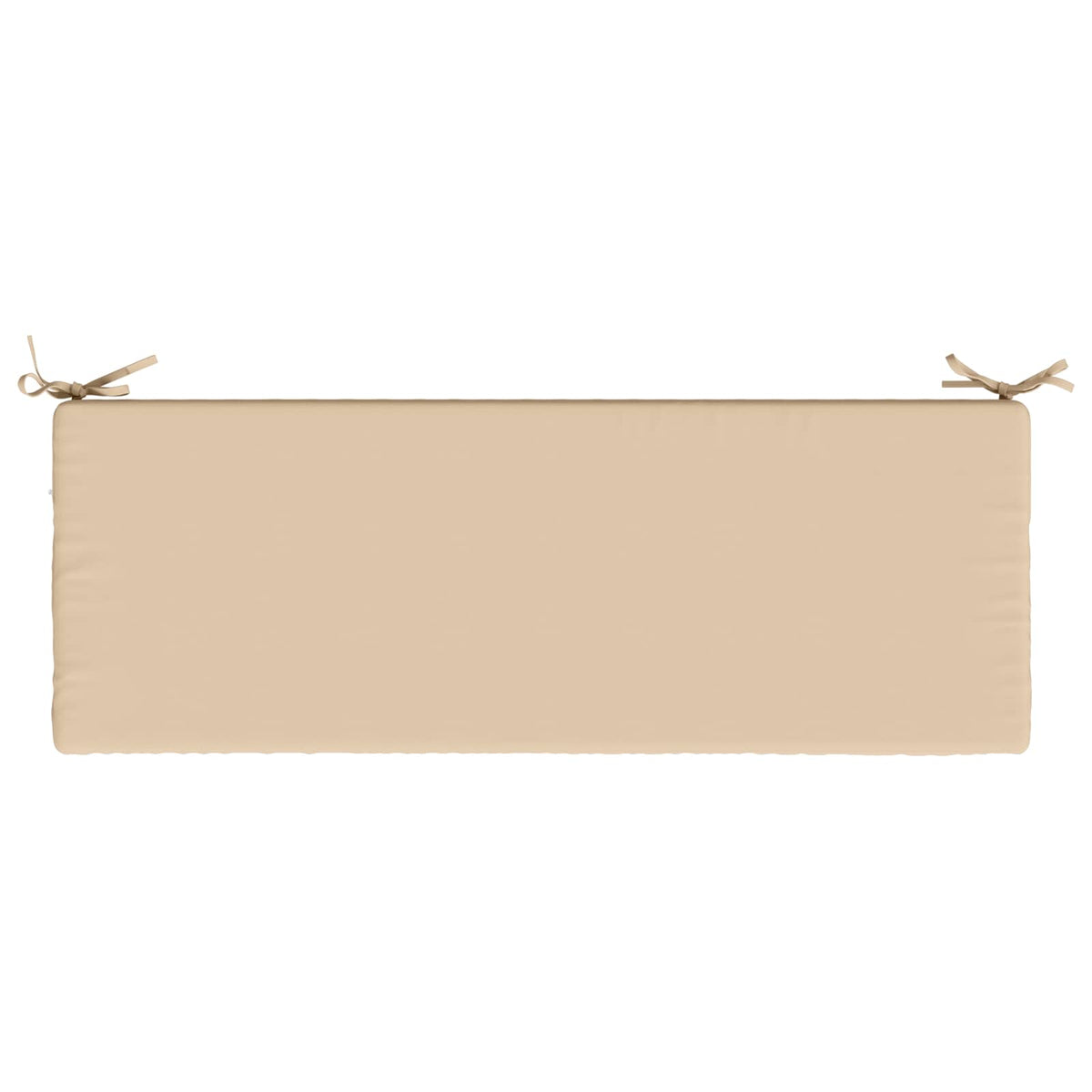 vidaXL 2-Piece Bench Cushions SOEST 2 pcs 100% Polyester Cream