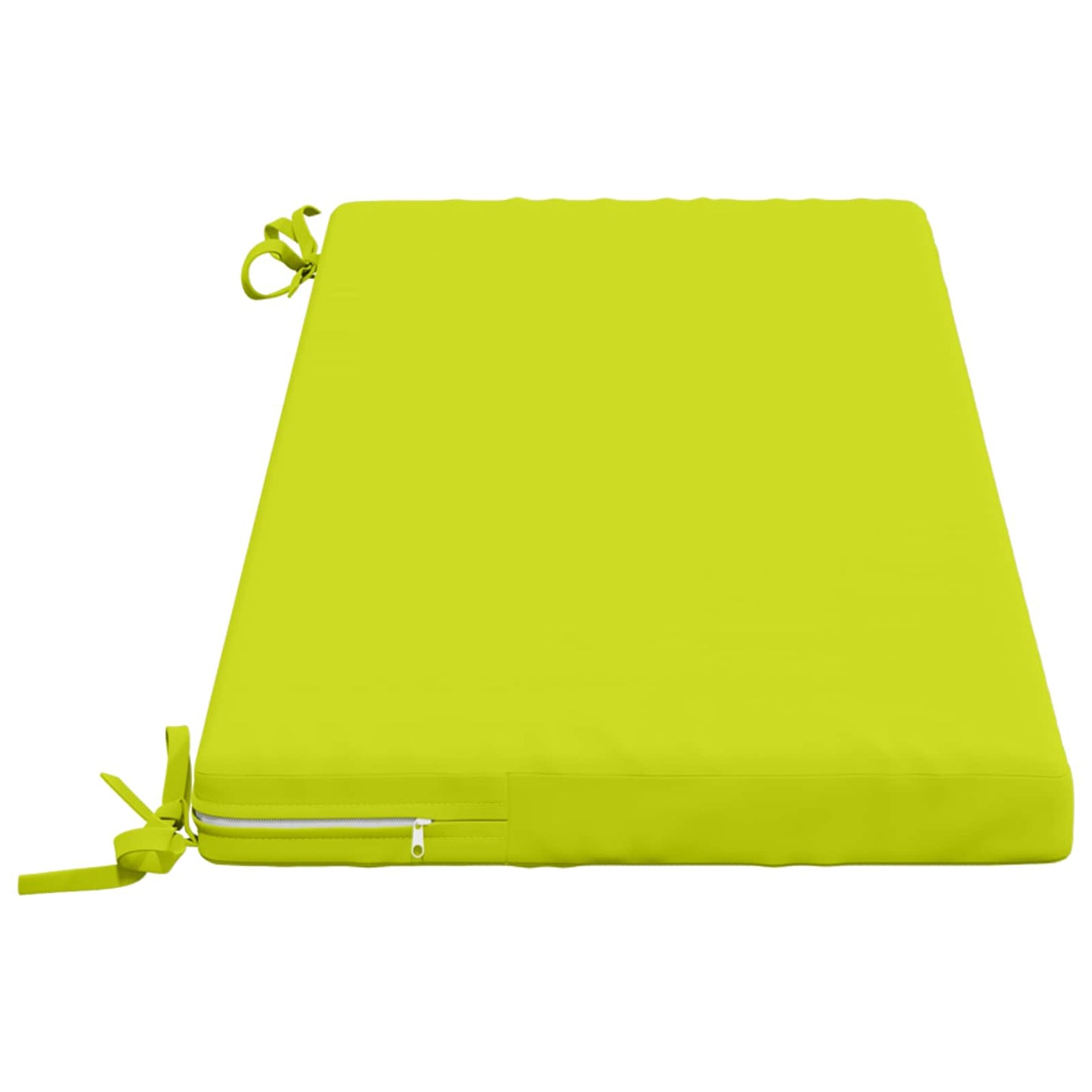 vidaXL Bench Cushion SOEST 100% Polyester Bright Green 120 x 40 x 5 cm