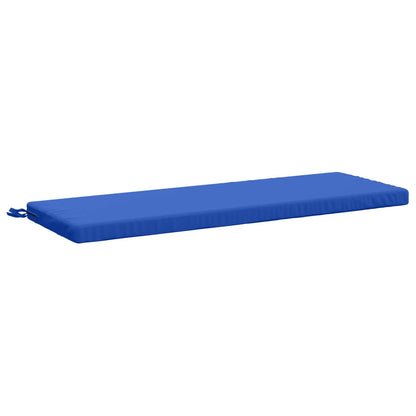 vidaXL 2-Piece Bench Cushions SOEST 2 pcs 100% Polyester Royal Blue
