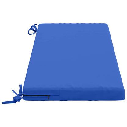 vidaXL 2-Piece Bench Cushions SOEST 2 pcs 100% Polyester Royal Blue