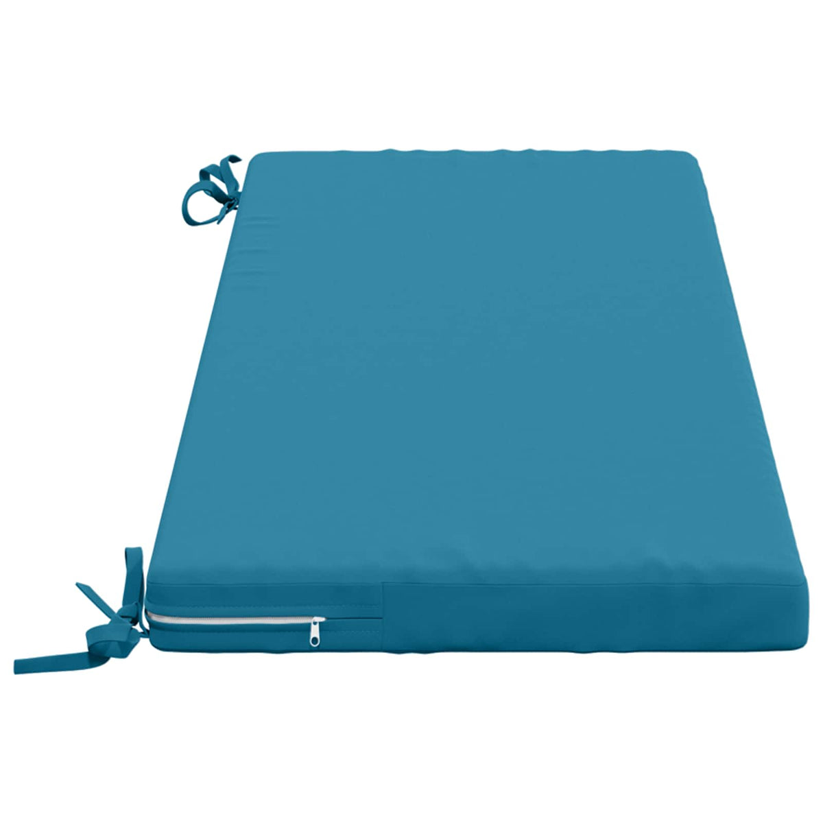 vidaXL 2-Piece Bench Cushions SOEST 2 pcs 100% Polyester Light Blue