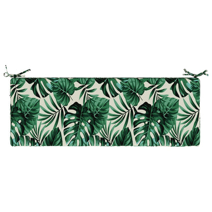 vidaXL 2-Piece Bench Cushions SOEST 2 pcs 100% Polyester Leaf Pattern