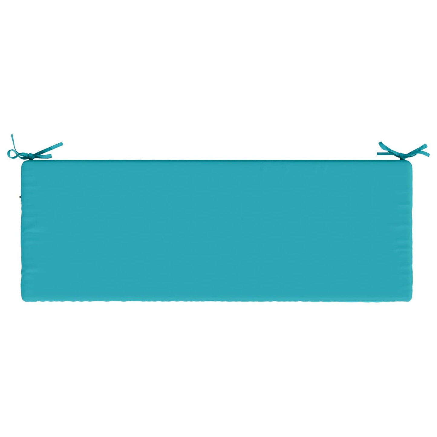 vidaXL Bench Cushion SOEST 100% Polyester Turquoise 120 x 40 x 5 cm