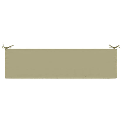 vidaXL Bench Cushion SOEST 100% Polyester Light Green 140 x 40 x 5 cm