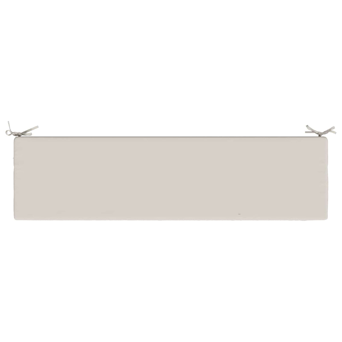 vidaXL 2-Piece Bench Cushions SOEST 2 pcs 100% Polyester White