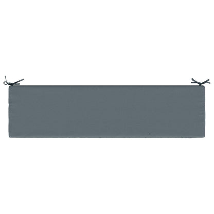 vidaXL Bench Cushion SOEST 100% Polyester Blue 140 x 40 x 5 cm