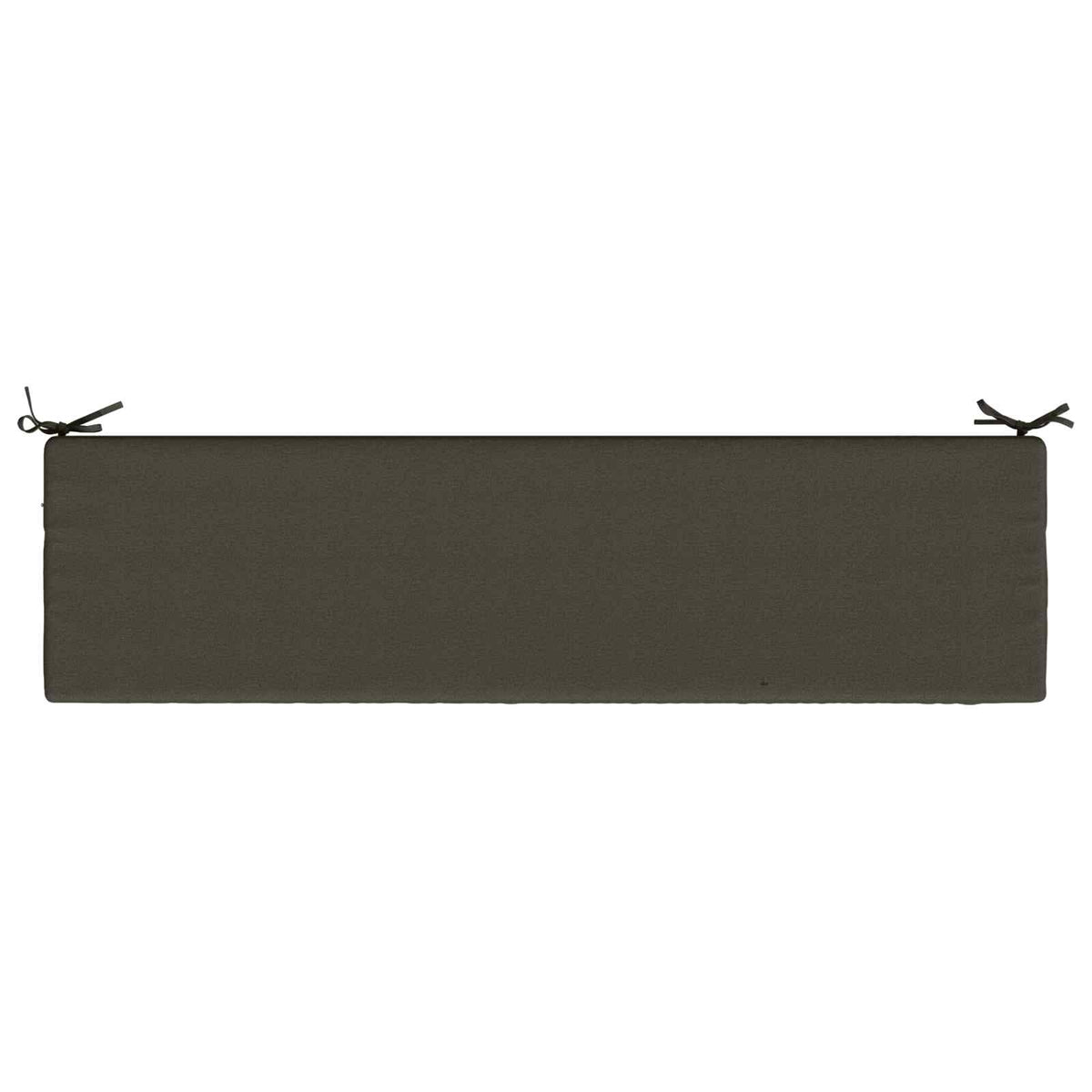 vidaXL 2-Piece Bench Cushions SOEST 2 pcs 100% Polyester Anthracite
